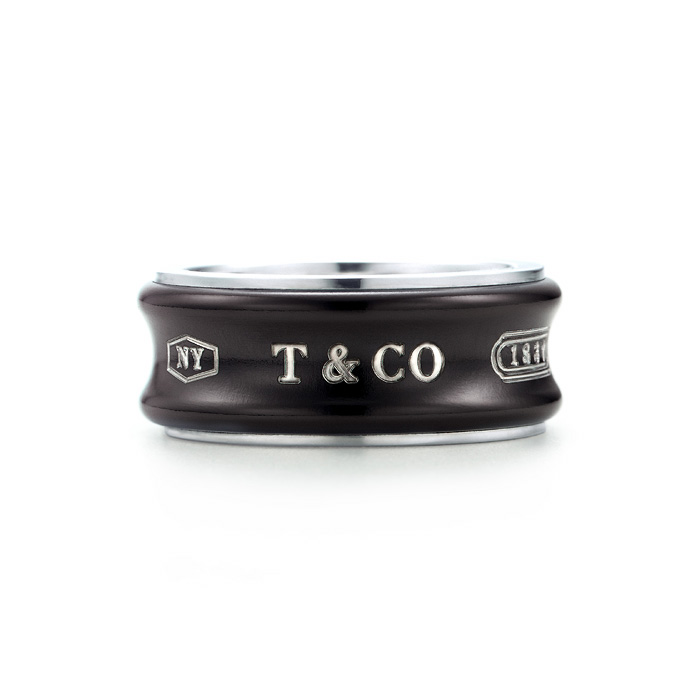 Tiffany 1837 Titanium Ring – It's black 